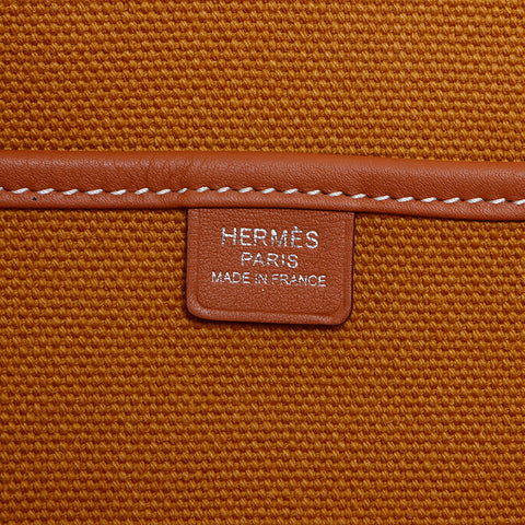 エルメス HERMES エトリヴィエール ポケット 35 U刻印 トートバッグ イエロー WS9227