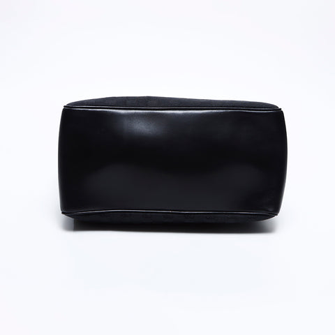 Gucci GG帆布手提袋黑色WS9246
