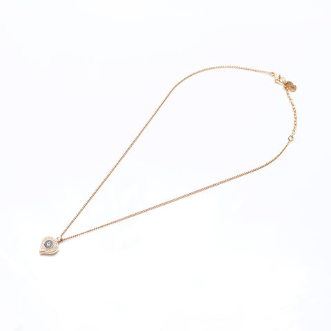 Christian Dior Vintage strass Collier or WS9300