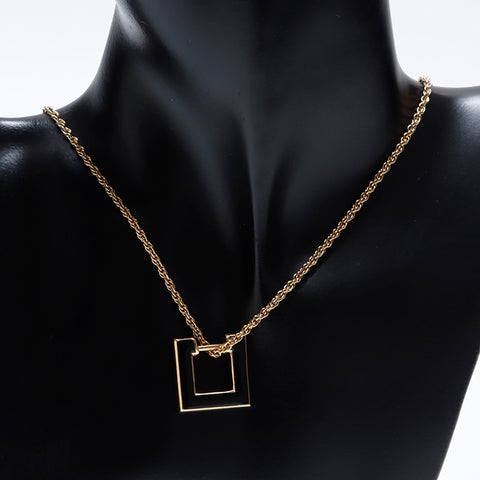 Christian Dior Ensemble de Collier Pierce en Strass Collier or WS9328