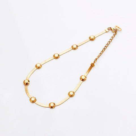 克里斯蒂安·迪奥（Christian Dior）复古链项链金色WS9338