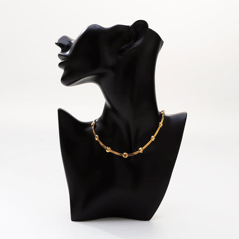 克里斯蒂安·迪奥（Christian Dior）复古链项链金色WS9338