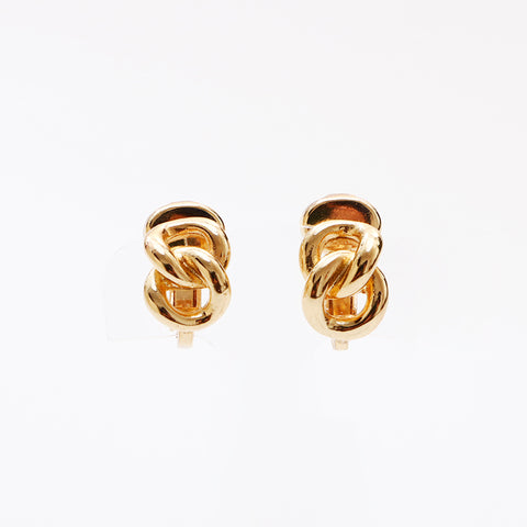 克里斯蒂安·迪奥（Christian Dior）复古链耳环金WS9339