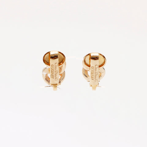 克里斯蒂安·迪奥（Christian Dior）复古链耳环金WS9339