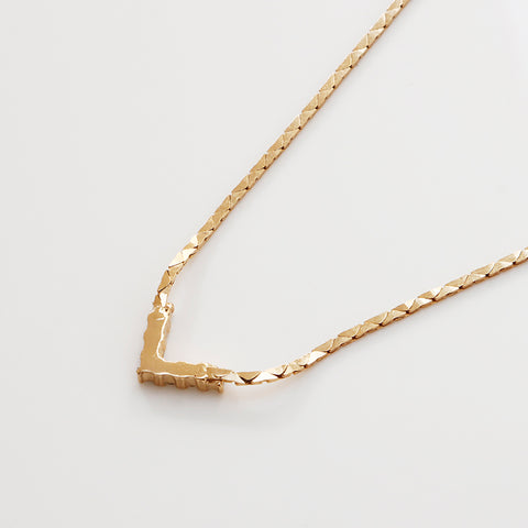 基督教Dior Rhinestone v Mark Vintage项链Gold WS9342