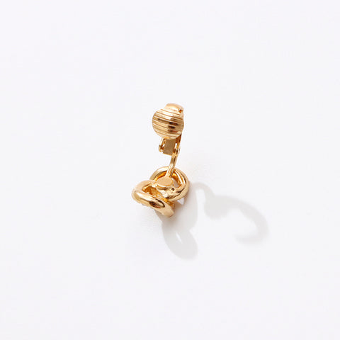 克里斯蒂安·迪奥（Christian Dior）复古链水钻耳环金WS9349