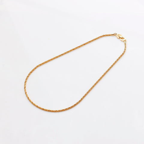 克里斯蒂安·迪奥（Christian Dior）老式项链金色WS9378
