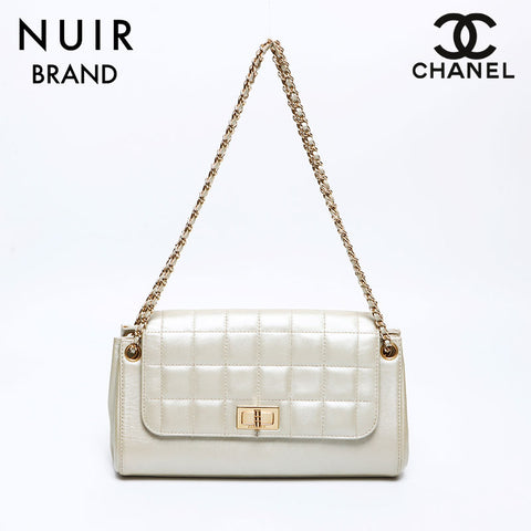 シャネル CHANEL 7番台 2.55 マトラッセ チェーン ショルダーバッグ ゴールド WS9412