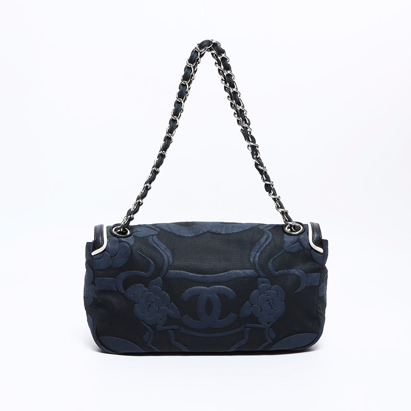 シャネル CHANEL 12番台 ココマーク チェーン カメリア シルバー金具