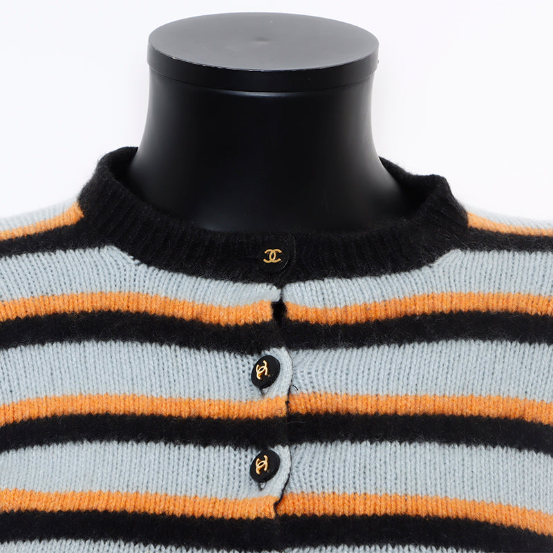 CHANEL ボーダー　カーディガン CHANEL ボーダー カーディガン