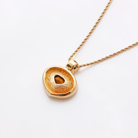 Christian Dior Vintage rhinestones Necklace gold WS9476