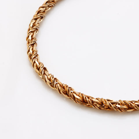 基督教Dior老式CD徽标项链金WS9477