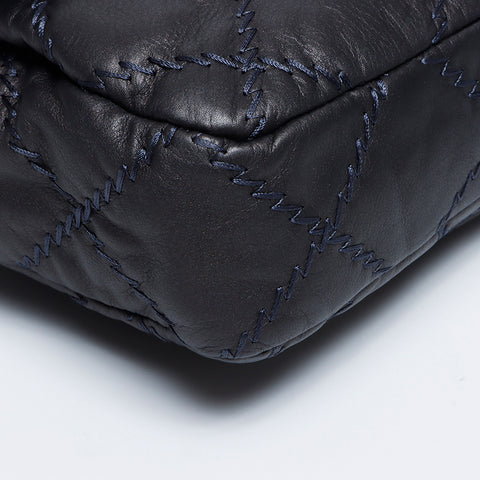 CHANEL 15th series Wild Stitch Chain Shoulder Bag gray WS9479