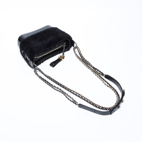 Chanel Chanel n ° 26 Gabriel Hobo Sac à épaule noire WS9485