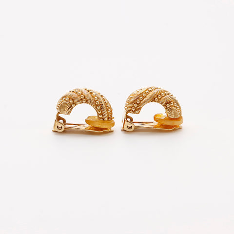 Christian Dior vintage Earring gold WS9495