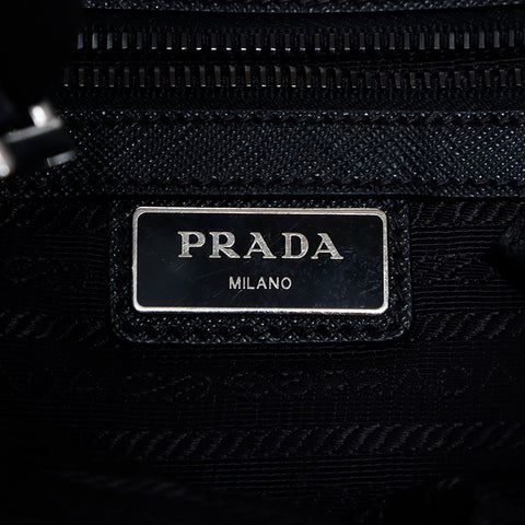 プラダ PRADA テスート ナイロン 三角ロゴタグ Re-Nylon ショルダーバッグ ブラック WS9497