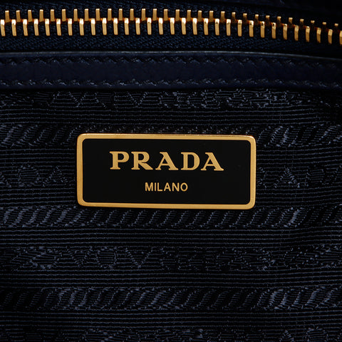 プラダ PRADA ロゴ ショルダーバッグ ネイビー WS9498