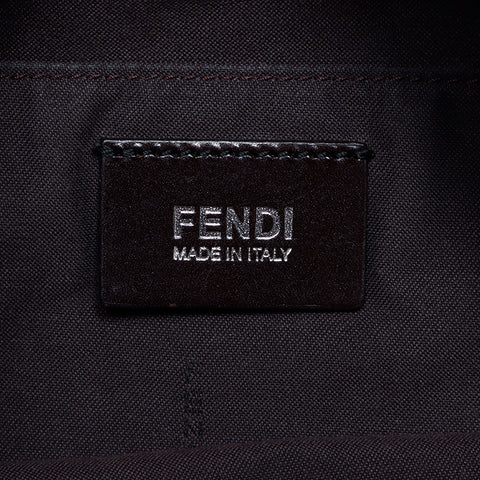 フェンディ FENDI ズッカ キャンバス サコッシュ ショルダーバッグ ブラウン WS9504