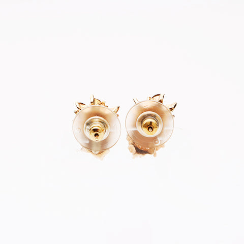 基督教Dior复古水钻耳环金WS9512