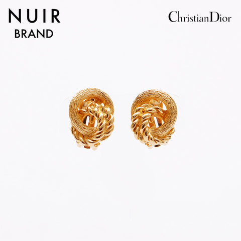 克里斯蒂安·迪奥（Christian Dior）老式耳环金WS9523