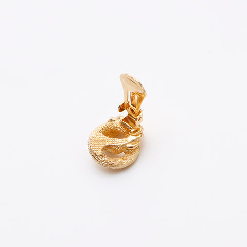 克里斯蒂安·迪奥（Christian Dior）老式耳环金WS9523