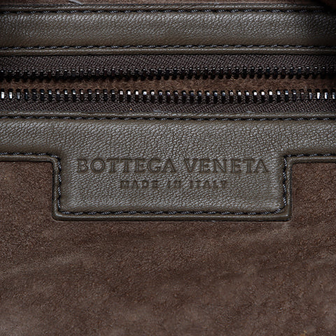 ボッテガヴェネタ BOTTEGAVENETA イントレチャート ショルダーバッグ グリーン WS9530