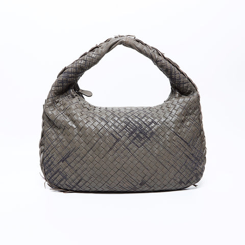 ボッテガヴェネタ BOTTEGAVENETA イントレチャート ショルダーバッグ グリーン WS9530