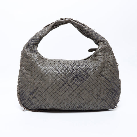 ボッテガヴェネタ BOTTEGAVENETA イントレチャート ショルダーバッグ グリーン WS9530