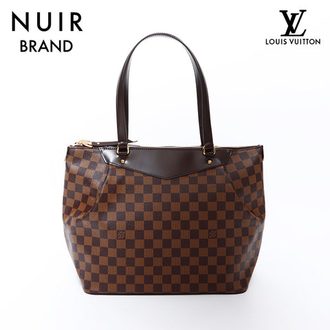 ルイ・ヴィトン LOUIS VUITTON ダミエ ウエストミンスター DR1103 ショルダーバッグ ブラウン WS9541