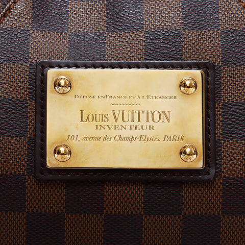 ルイ・ヴィトン LOUIS VUITTON ダミエ テムズ AR1180 ショルダーバッグ ブラウン WS9543