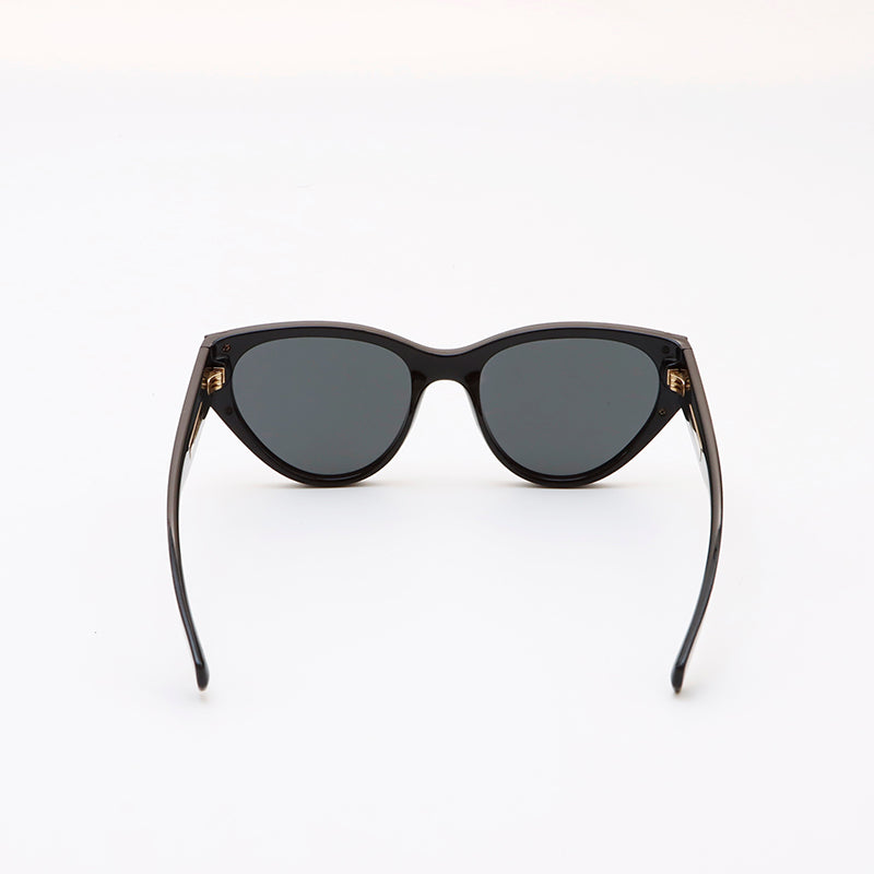小物 CHANEL Vintage sunglasses BLACK coco Chanel CHANEL Round Round Coco Mark Sunglasses Black WS9629