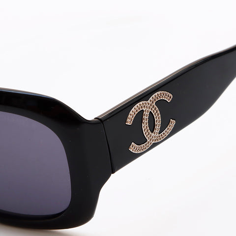 正規品☆シャネル ココマーク サングラス 黒 ブラック ヴィンテージ レディース CHANEL シャネル レディースサングラス スタッズ ココマーク