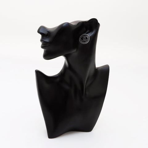 Chanel A17 Coco Marc Round Round Orees Silver WS9564