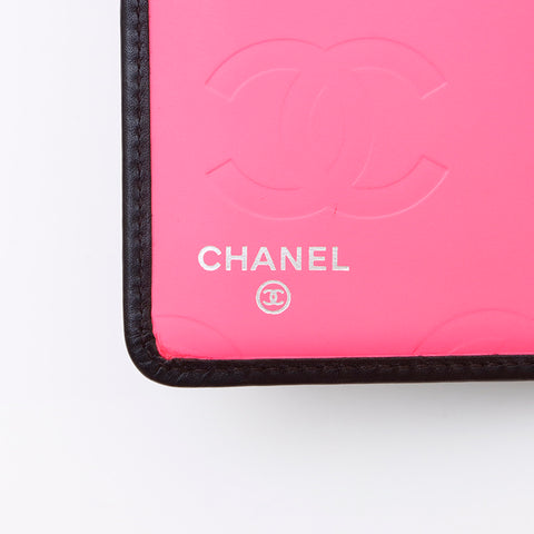 シャネル CHANEL 18番台 カンボン 長財布 ブラック WS9570