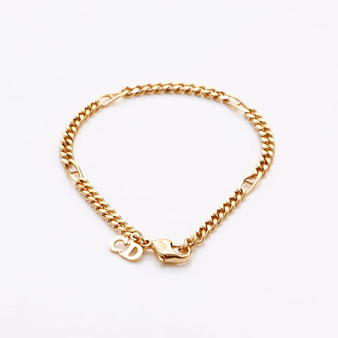 克里斯蒂安·迪奥（Christian Dior）复古链手链金WS9586