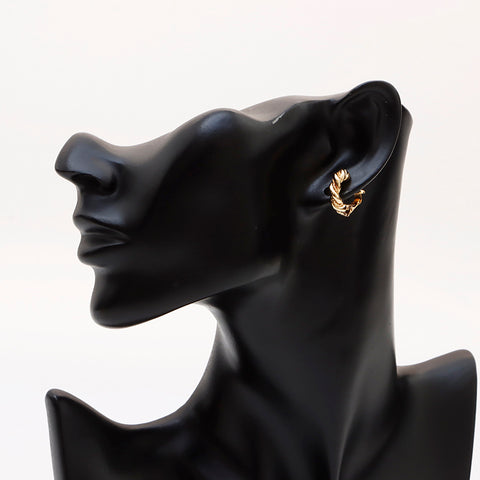 克里斯蒂安·迪奥（Christian Dior）复古耳环金黄金WS9587