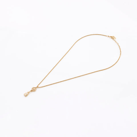 基督教Dior老式CD徽标项链金WS9592