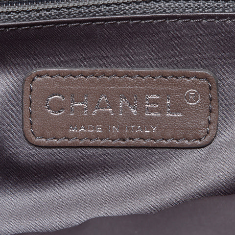 シャネル CHANEL 13番台 ラムスキン チェーン ショルダーバッグ ブラック WS9596