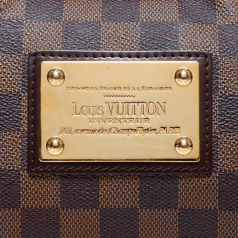 ルイ・ヴィトン LOUIS VUITTON ダミエ テムズ ショルダーバッグ ブラウン WS9598