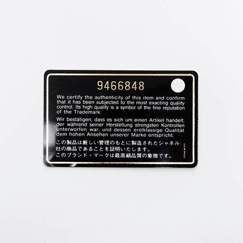 香奈儿香奈儿（Chanel Chanel）9 Matelasse Mouton双链肩袋黑色WS9600