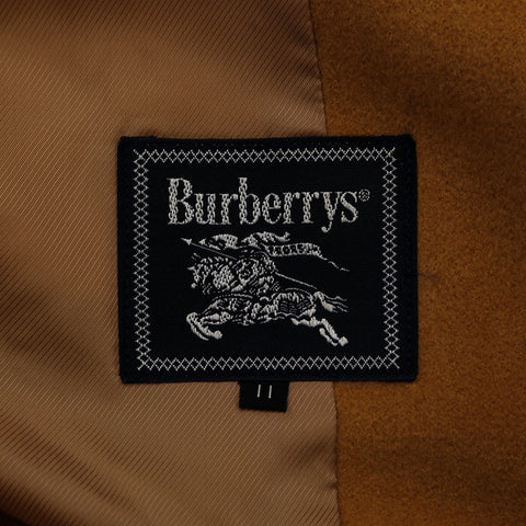 バーバリー BURBERRY ダブル ウール Size:11 コート ブラウン WS9605