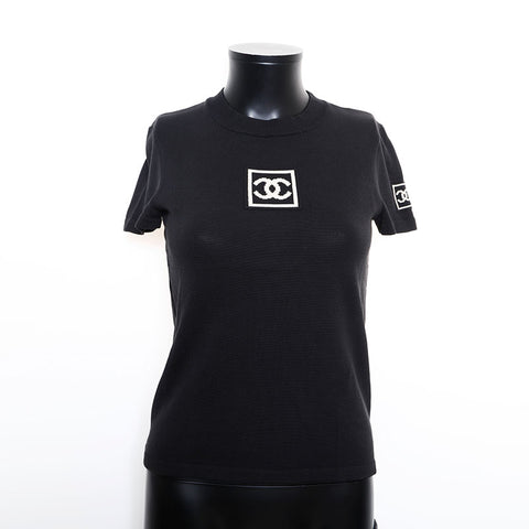 特価ブランド シャネル Tシャツコットンニット CHANEL トップス