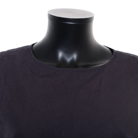 Chanel CHANEL Size 40 Sleeveless Coco Mark Button Dress Black WS9610