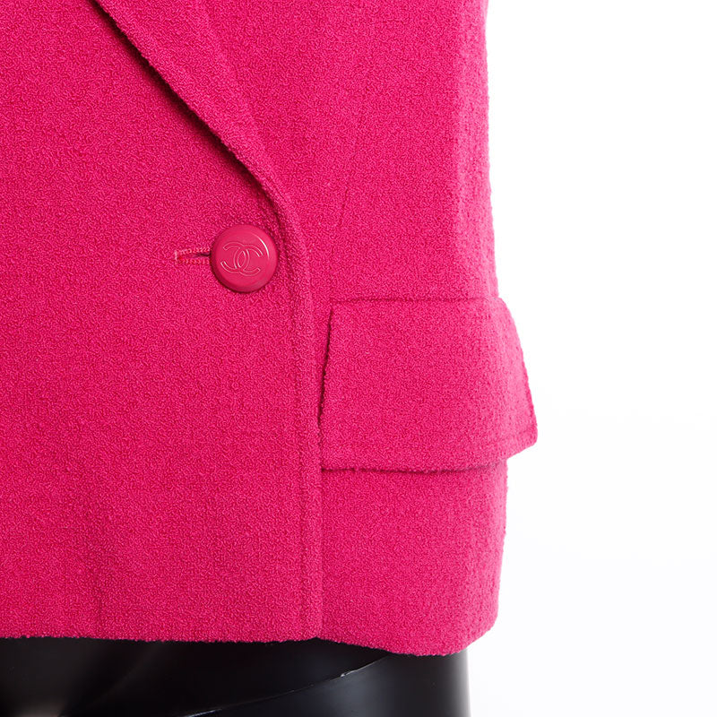 シャネル CHANEL Size38 98A ダブル ココマークボタン ジャケット