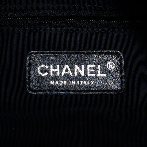 シャネル CHANEL 13番台 ココマークキャビア シルバー金具 チェーン ショルダーバッグ グレー WS9623