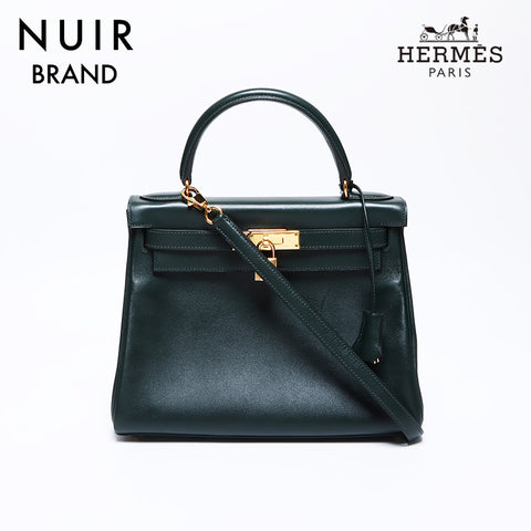 エルメス HERMES ケリー28 ◻︎C刻印 ハンドバッグ グリーン WS9625 – NUIR VINTAGE