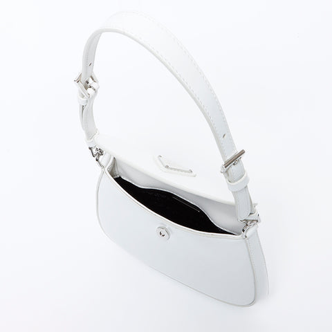 Prada Cleo迷你手提包白色WS9635