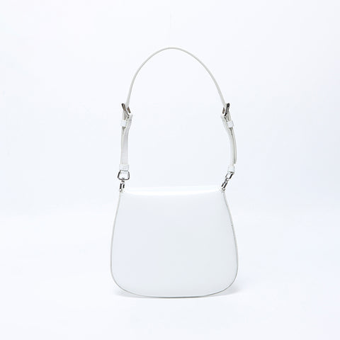 Prada Cleo迷你手提包白色WS9635