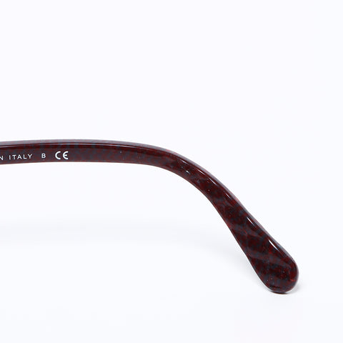 CHANEL COCO Mark butterfly check sunglasses Red WS9662