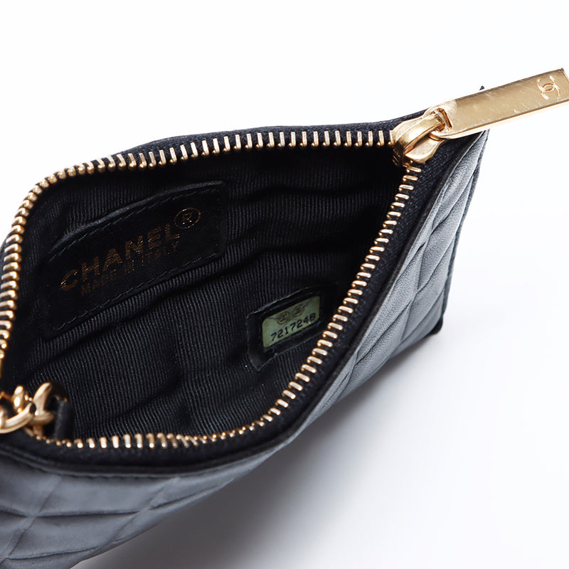 シャネル CHANEL チョコバー コインケース ブラック WS9700 – NUIR VINTAGE